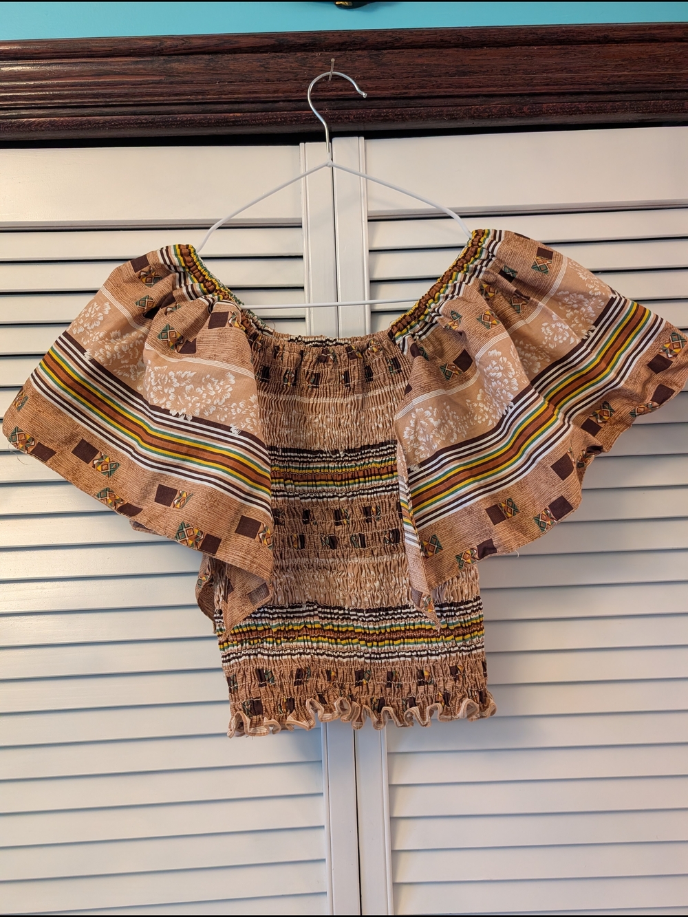 Vintage Bohemian Top 1960-70
